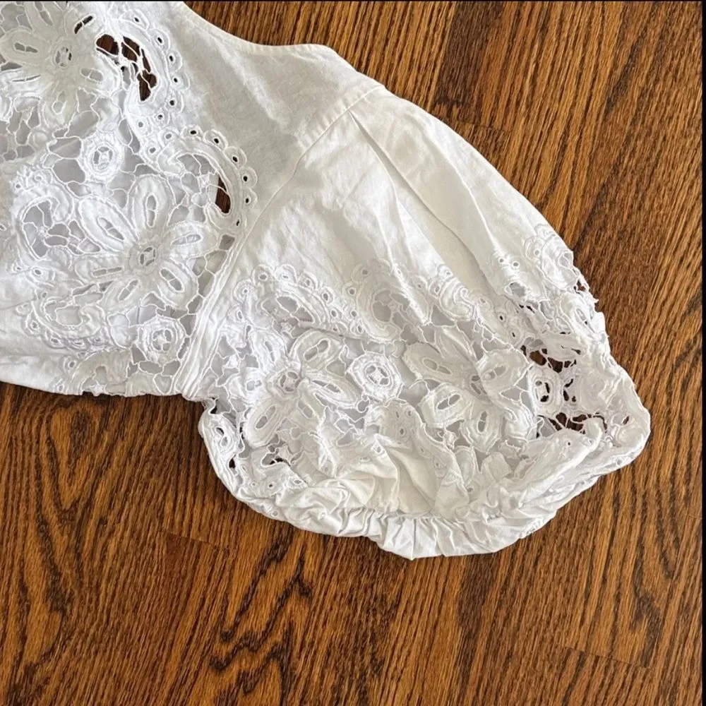 Free People Bali Sunshine On My Side Top Only size 10